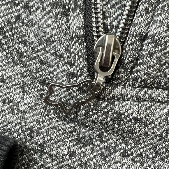 Fox Heather Gray hoodie - Picture 3 of 8